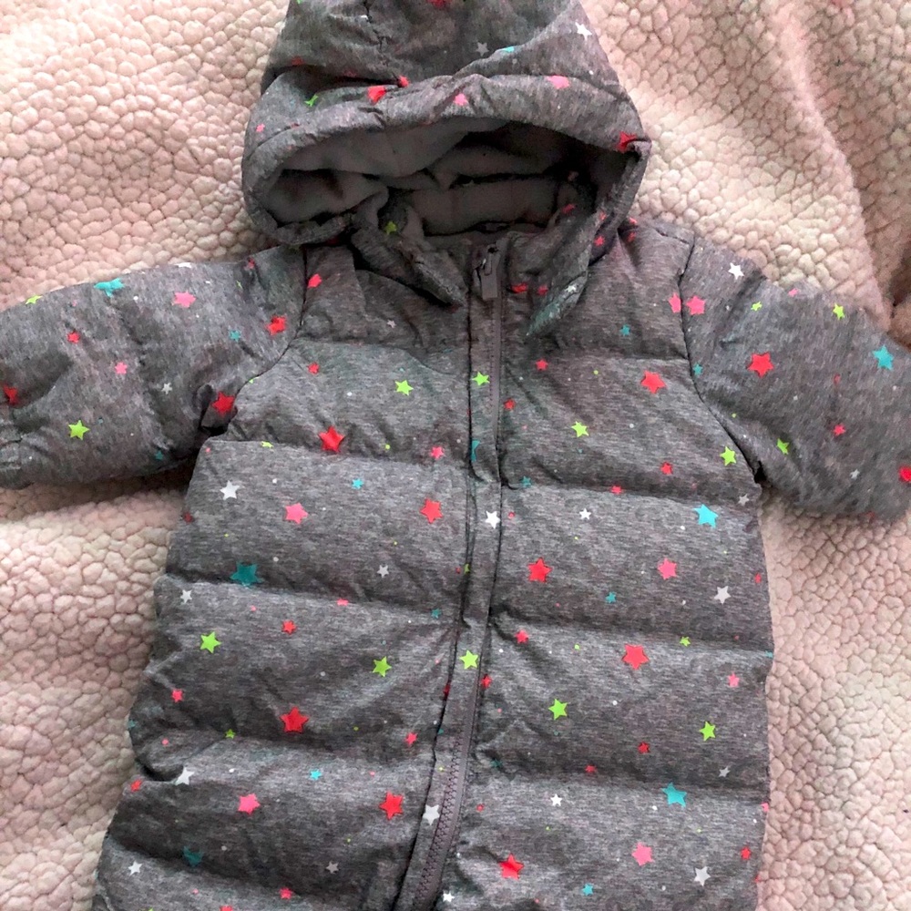 Winter baby bodysuit.